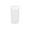 Zubehör*GASTROBACK Behälter DD 350, für EBK-350,glasklar,Deckel weiß