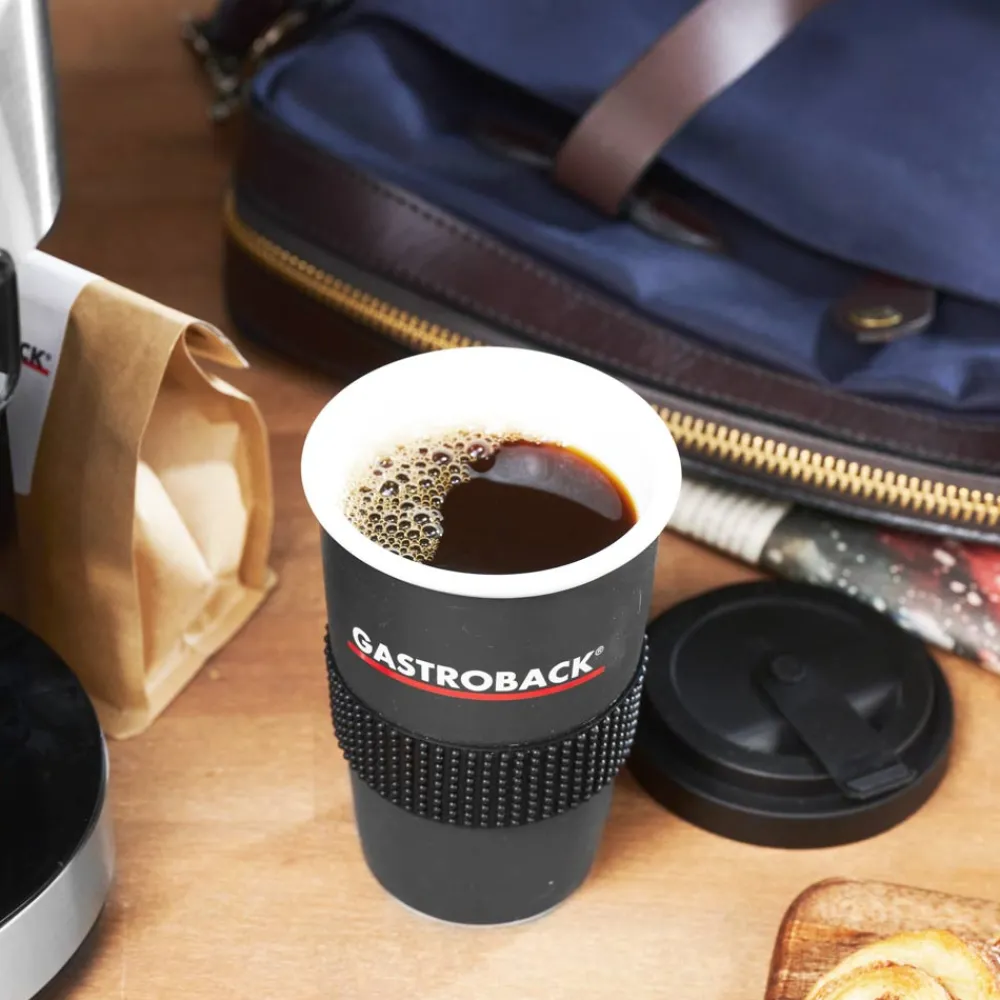 Zubehör|Zubehör*GASTROBACK Coffee to Go Becher aus Porzellan 0,4 L