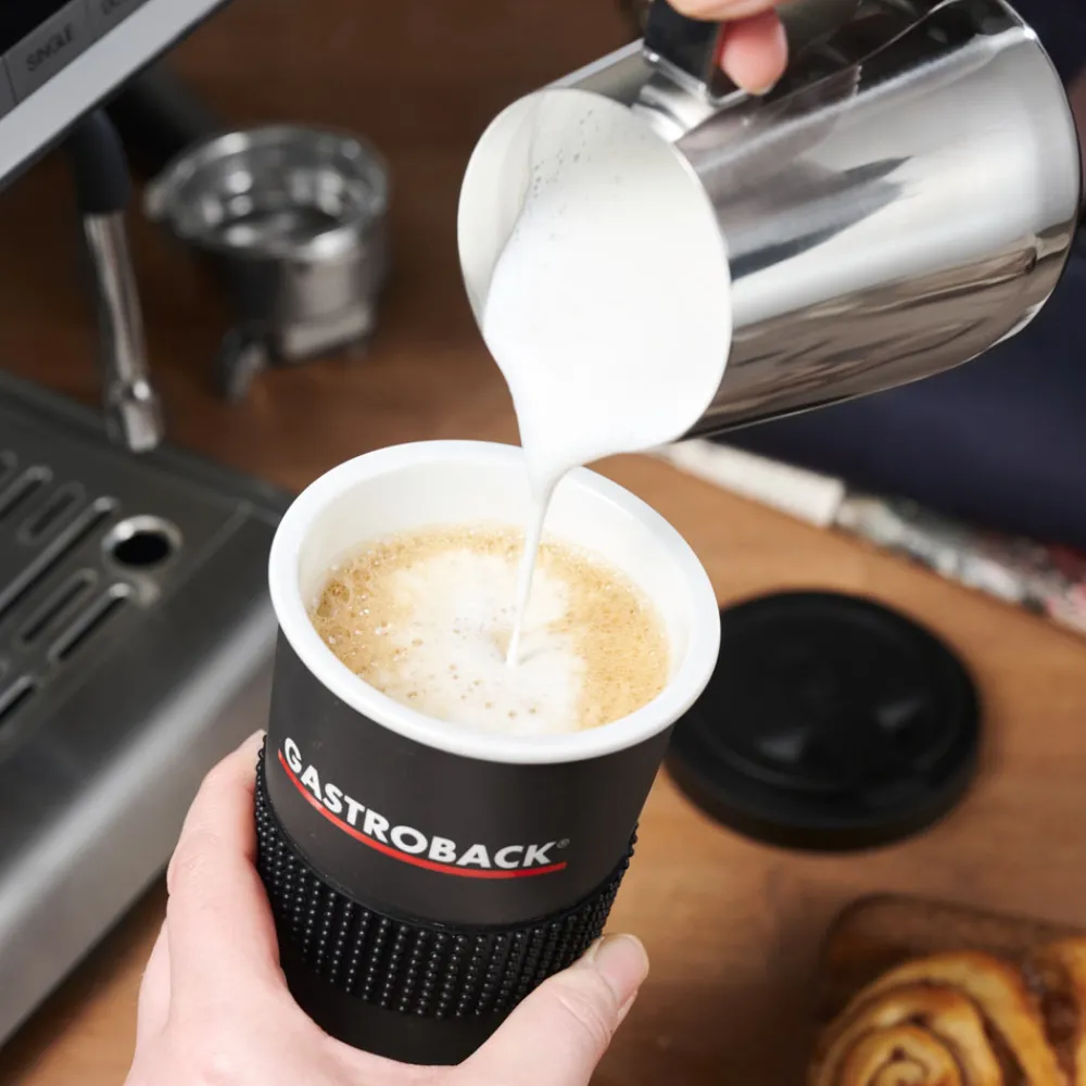 Zubehör|Zubehör*GASTROBACK Coffee to Go Becher aus Porzellan 0,4 L
