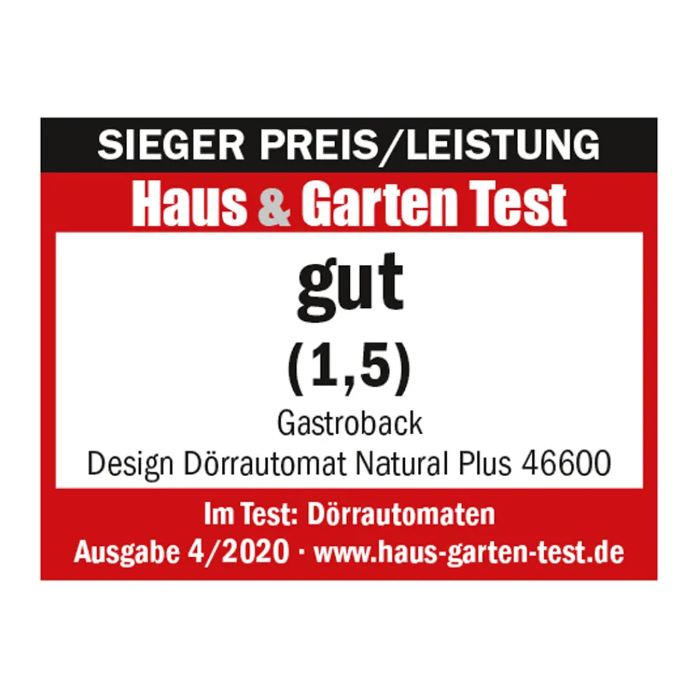 Dörrautomat*GASTROBACK Design Dörrautomat Natural Plus