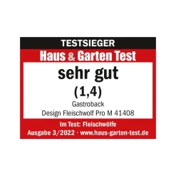 Fleischwolf*GASTROBACK Design Fleischwolf Pro M