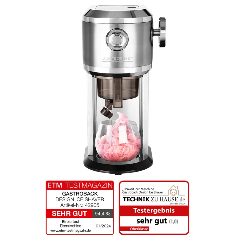 Eismaschine & Ice Shaver*GASTROBACK Design Ice Shaver Slushy & Ice Cream