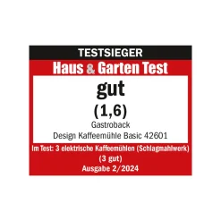 Kaffeemühlen*GASTROBACK Design Kaffeemühle Basic