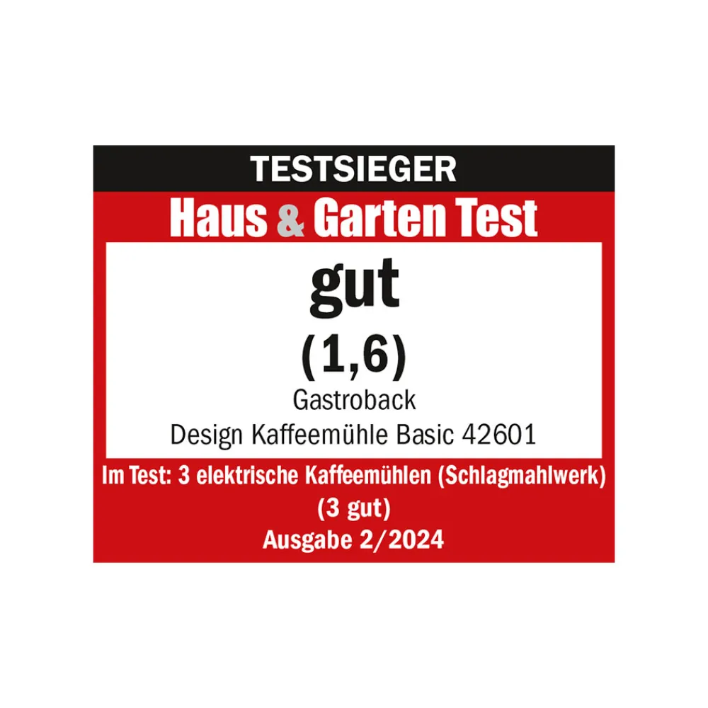 Kaffeemühlen*GASTROBACK Design Kaffeemühle Basic