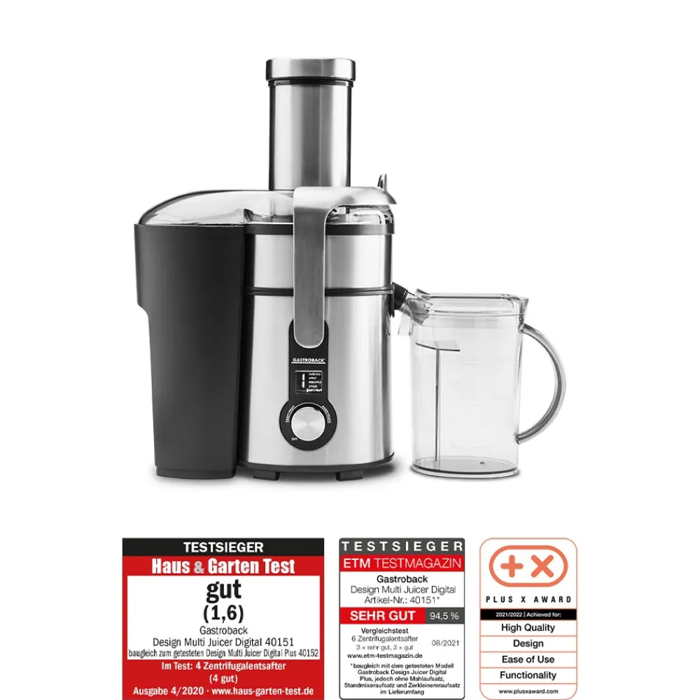 Entsafter & Slow Juicer*GASTROBACK Design Multi Juicer Digital