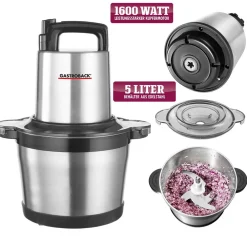 Zerkleinerer, Elektromesser & Food Processor*GASTROBACK Design Multizerkleinerer Professional 5 L
