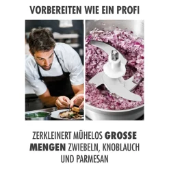 Zerkleinerer, Elektromesser & Food Processor*GASTROBACK Design Multizerkleinerer Professional 5 L