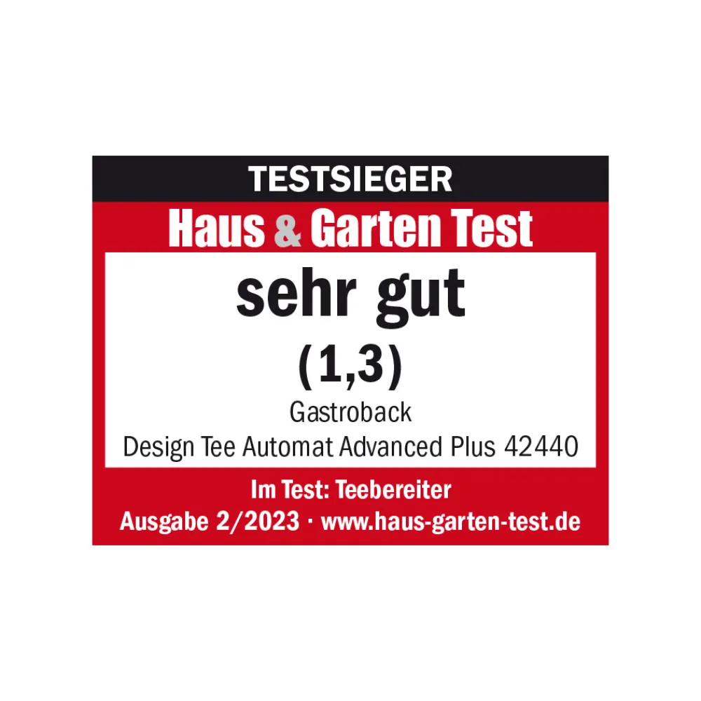 Teekocher & Wasserkocher*GASTROBACK Design Tee Automat Advanced Plus