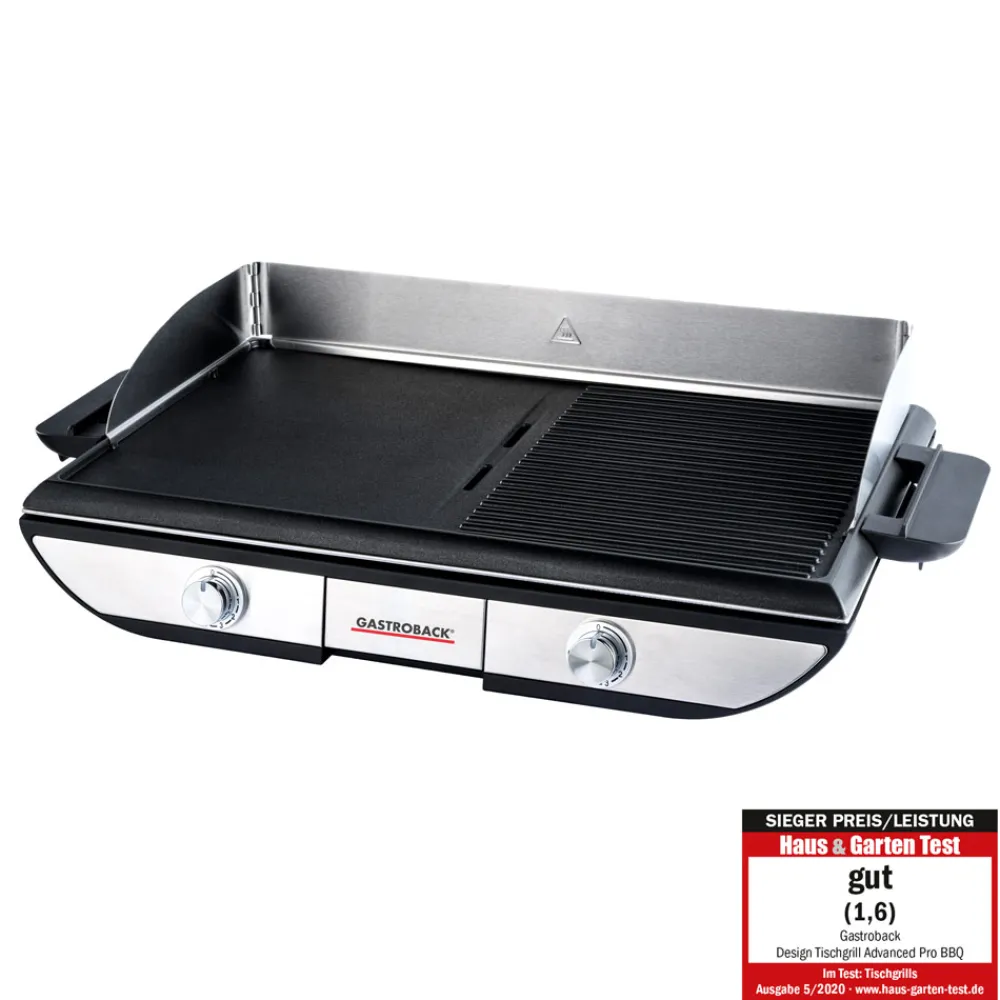 Kontakt-, Elektro- & Tischgrill*GASTROBACK Design Tischgrill Advanced Pro BBQ
