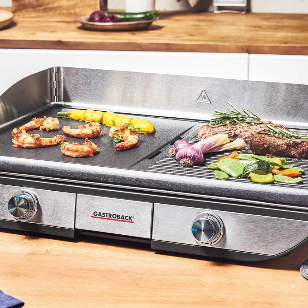 Kontakt-, Elektro- & Tischgrill*GASTROBACK Design Tischgrill Advanced Pro BBQ