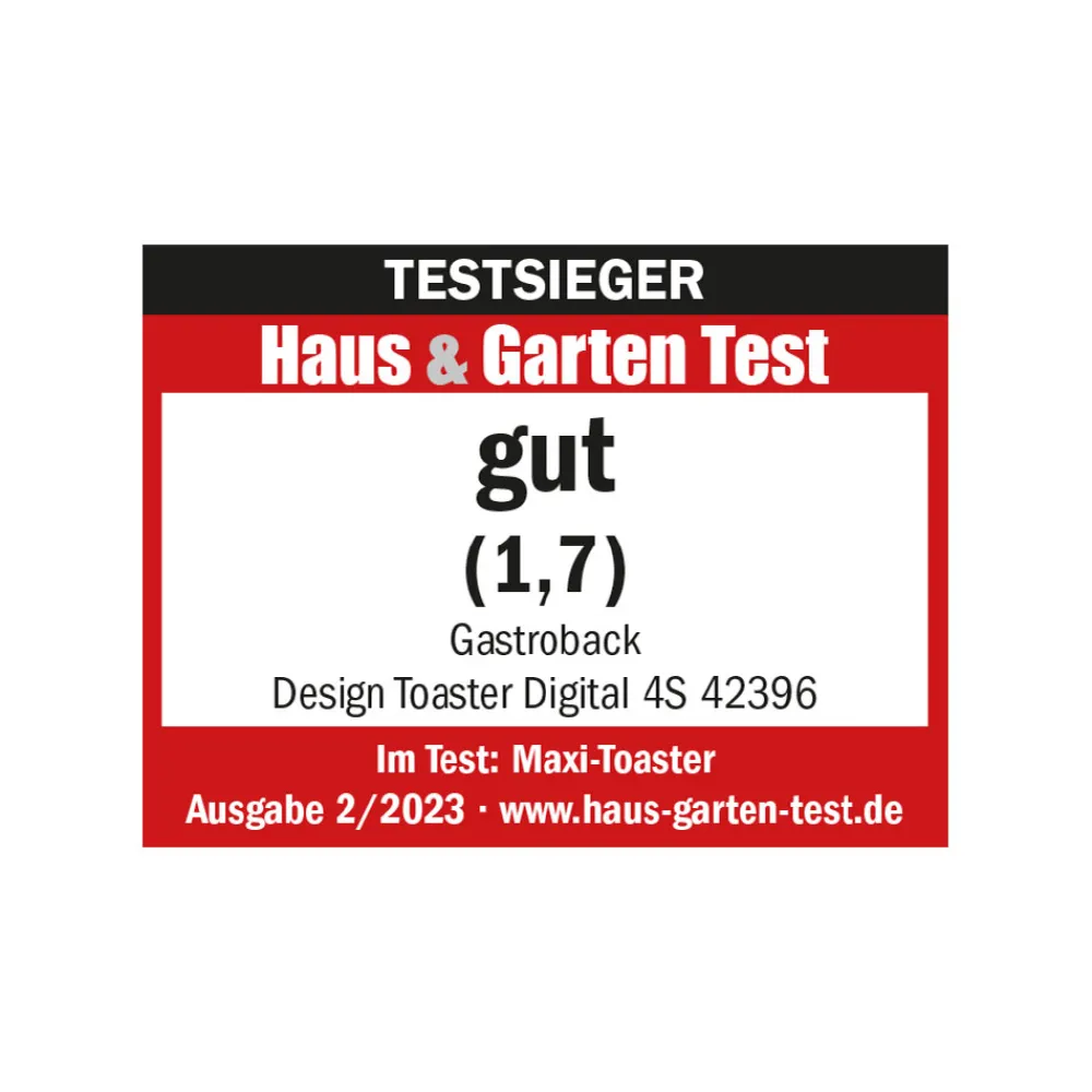 Toaster*GASTROBACK Design Toaster Digital 4S