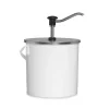 Dosierspender Mit Druckknopfbedienung*GASTROBACK Druckknopfdosiersp. 5 l komplett