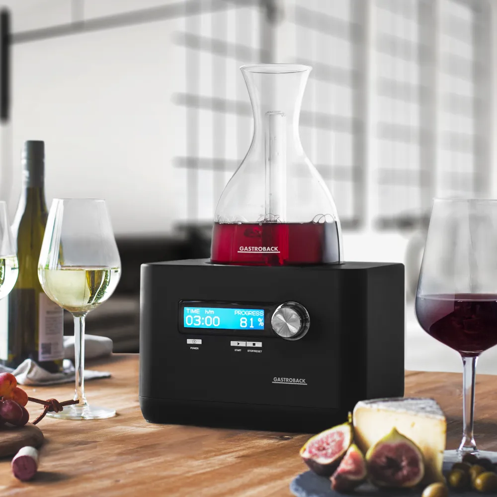 Weindekanter & Weinverschluss*GASTROBACK Home Sommelier