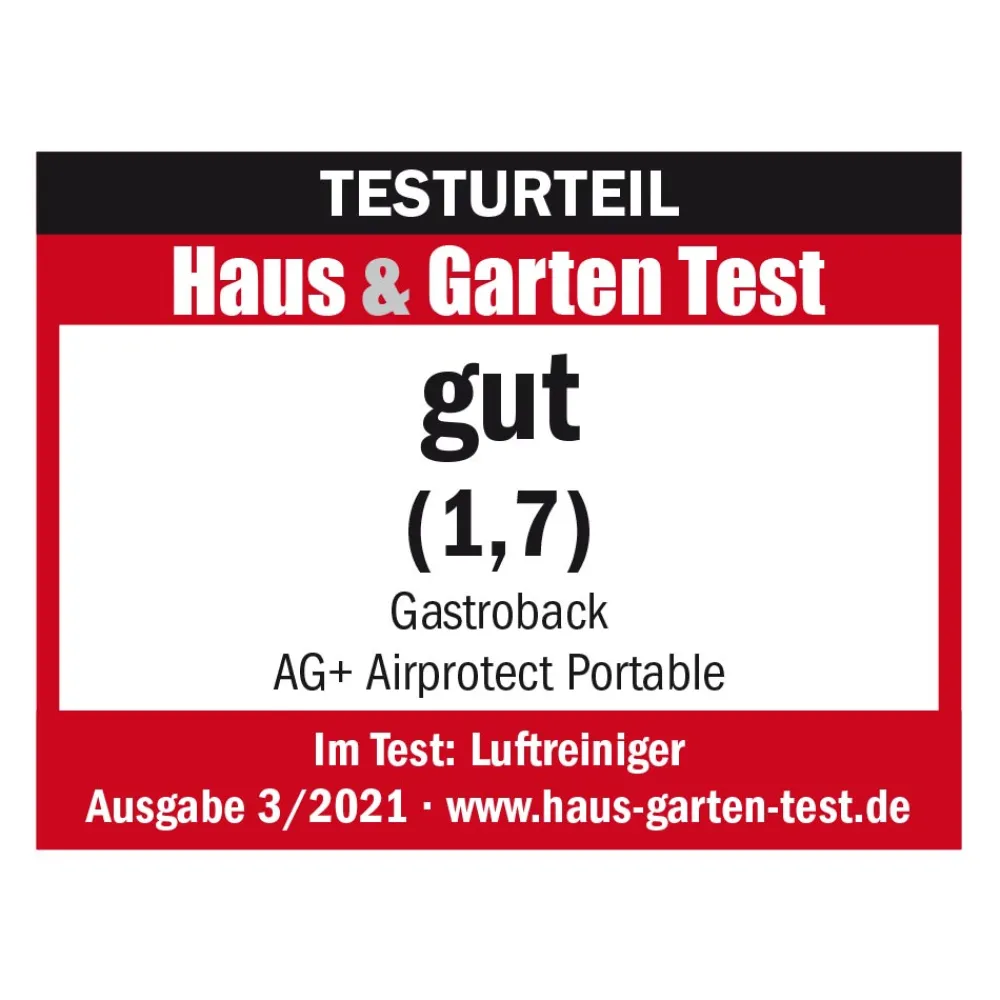 Luftreiniger*GASTROBACK Luftreiniger AG+ AirProtect Portable