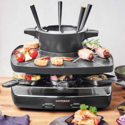 Raclette & Fondue*GASTROBACK Raclette Fondue Set Family and Friends
