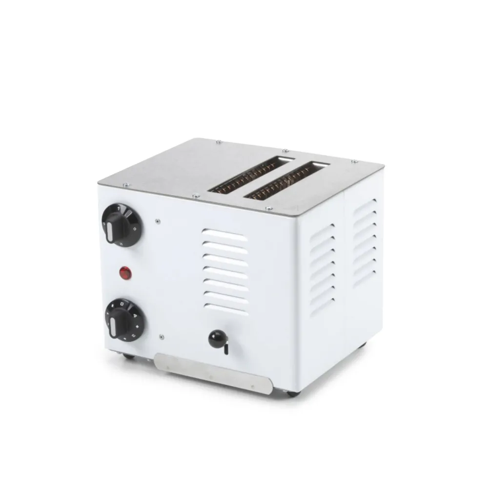 Ausstattung Für Bistro & Café|Toaster*GASTROBACK Rowlett Toaster Regent weiß (2 slot)