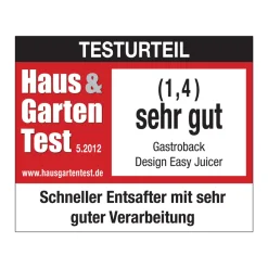 Entsafter & Slow Juicer*GASTROBACK Vital Juicer Pro